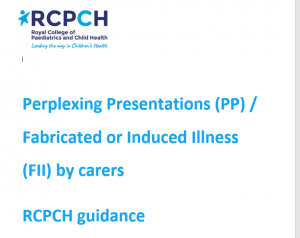 Response to RCPCH draft guidance on FII